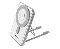 Verbatim Charge 'n' Go 2C Magnetic Wireless Charging 5000mAh Silver - 1484102 - zdjęcie 1
